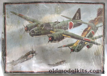 AMT-Hasegawa 1/72 Mitsubishi G4M1 Betty Type 1 MkII - (Hasegawa Molds), A-681 plastic model kit